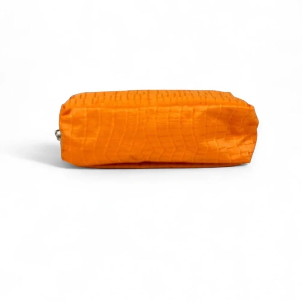 Orange and Pink Cosmetic Bag